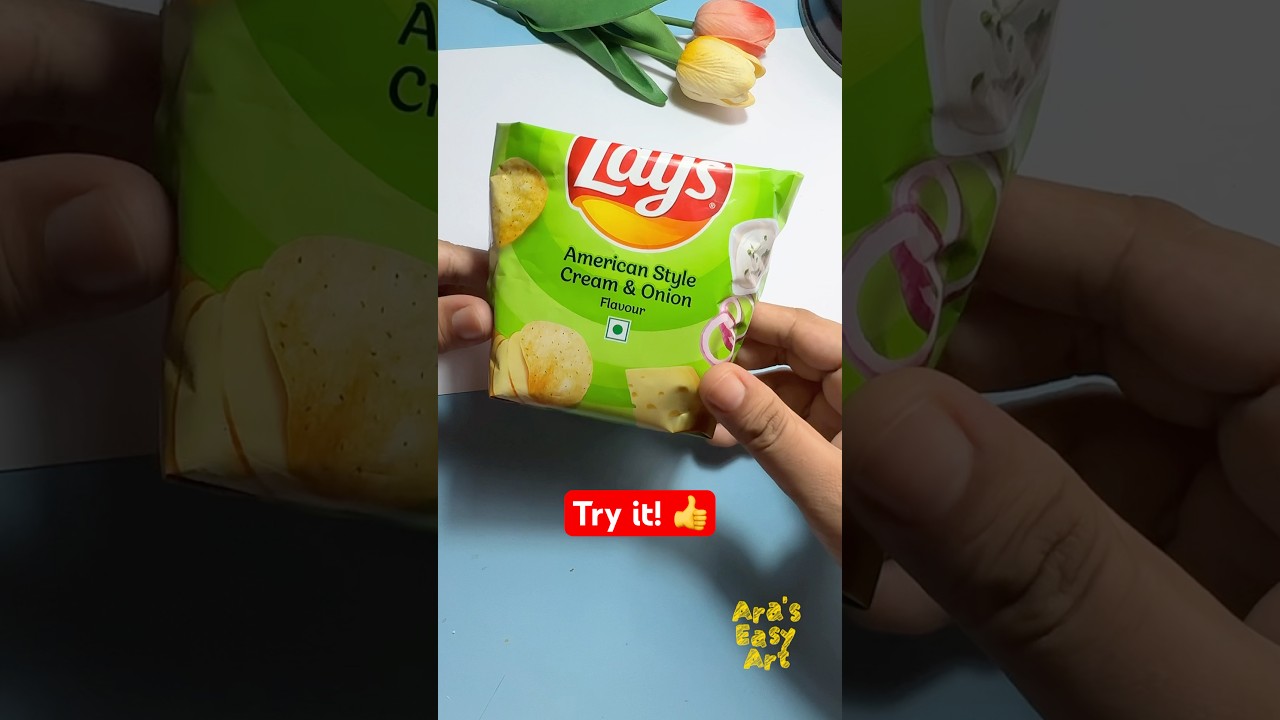 ⁠Creative Craft 🥫👌 @ArasEasyArt #viral #diy #creative #ytshorts