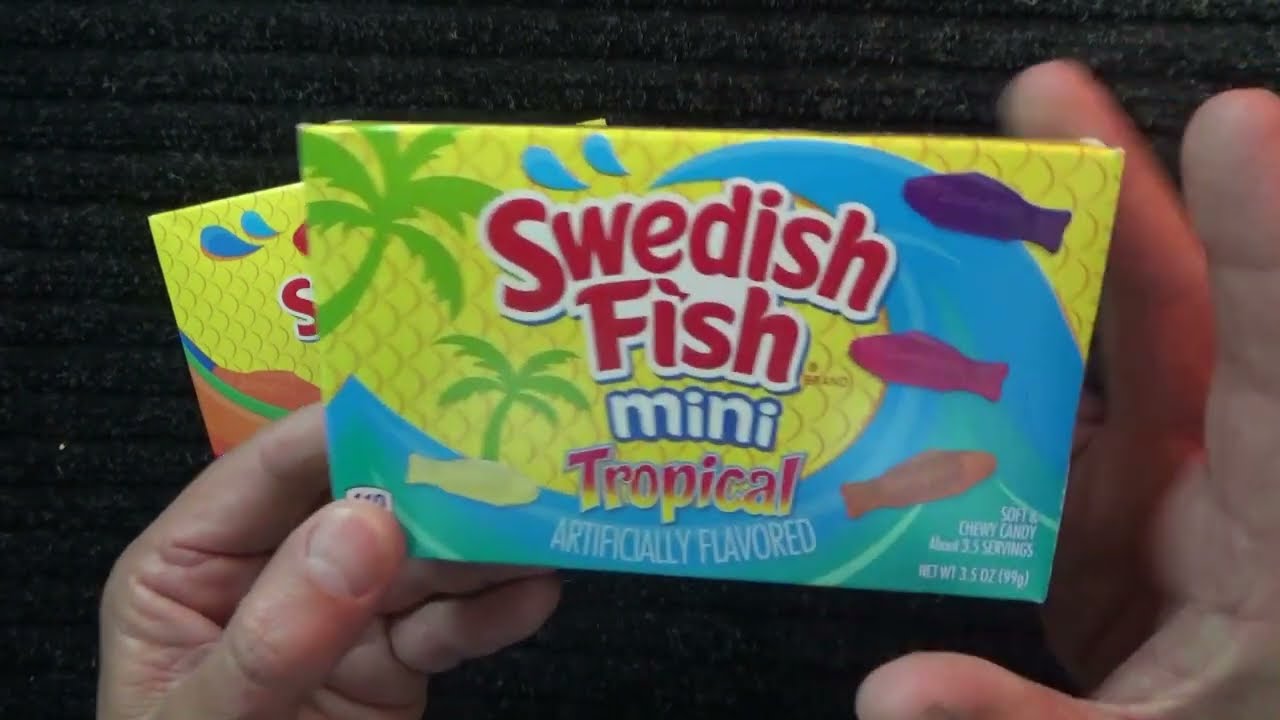 ASMR - Whispering & Eating Swedish Fish - Australian Accent - Quiet Whispering & Crinkles