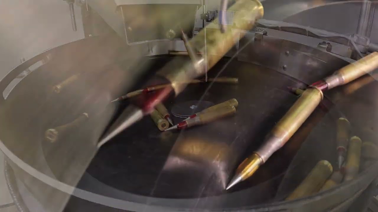 Homer City Automation Ammunition Centrifugal Rotary Feeder Bullets