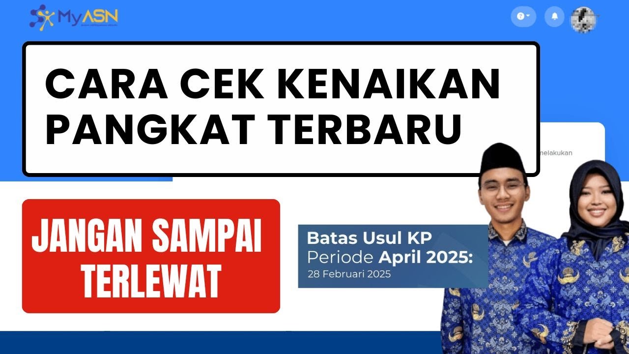 Cara Cek Kenaikan Pangkat Terbaru Tahun 2025 | ASN Wajib Tahu