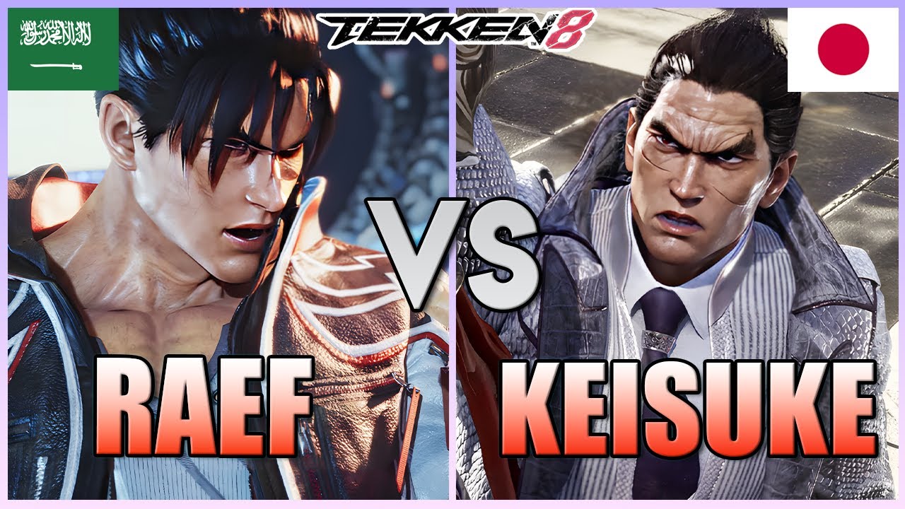 Tekken 8  ▰  Raef (#1 Jin Kazama) Vs Keisuke (#1 Kazuya) ▰  Epic Matches!