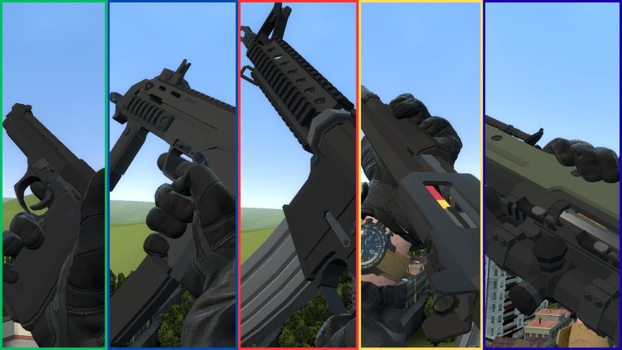 Garry's Mod [ARC9] PolyArms Project All Weapon Reload Animations