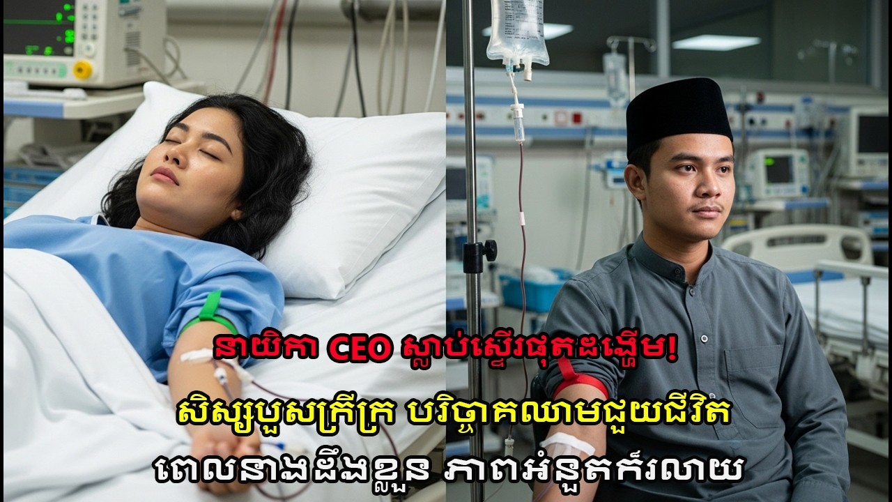 CEO ក្រអឺតក្រទមជិតស្លាប់! សិស្សបួសក្រីក្របរិច្ចាគឈាម... ពេលដឹងខ្លួន នាងផ្លាស់ប្ដូរទាំងស្រុង!