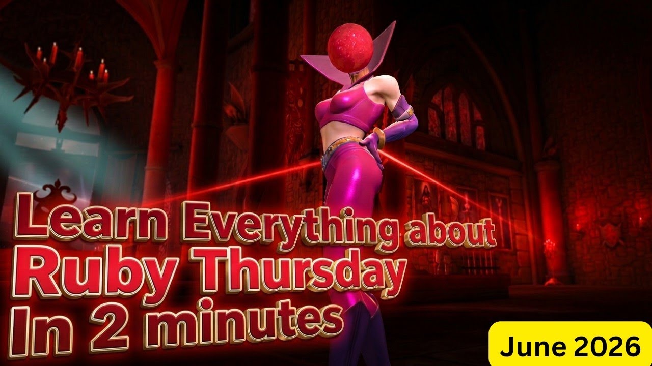 How to use Ruby Thursday in MCOC || Easy Rotation || Marvel Contest of Champions &bull;&bull; 2026