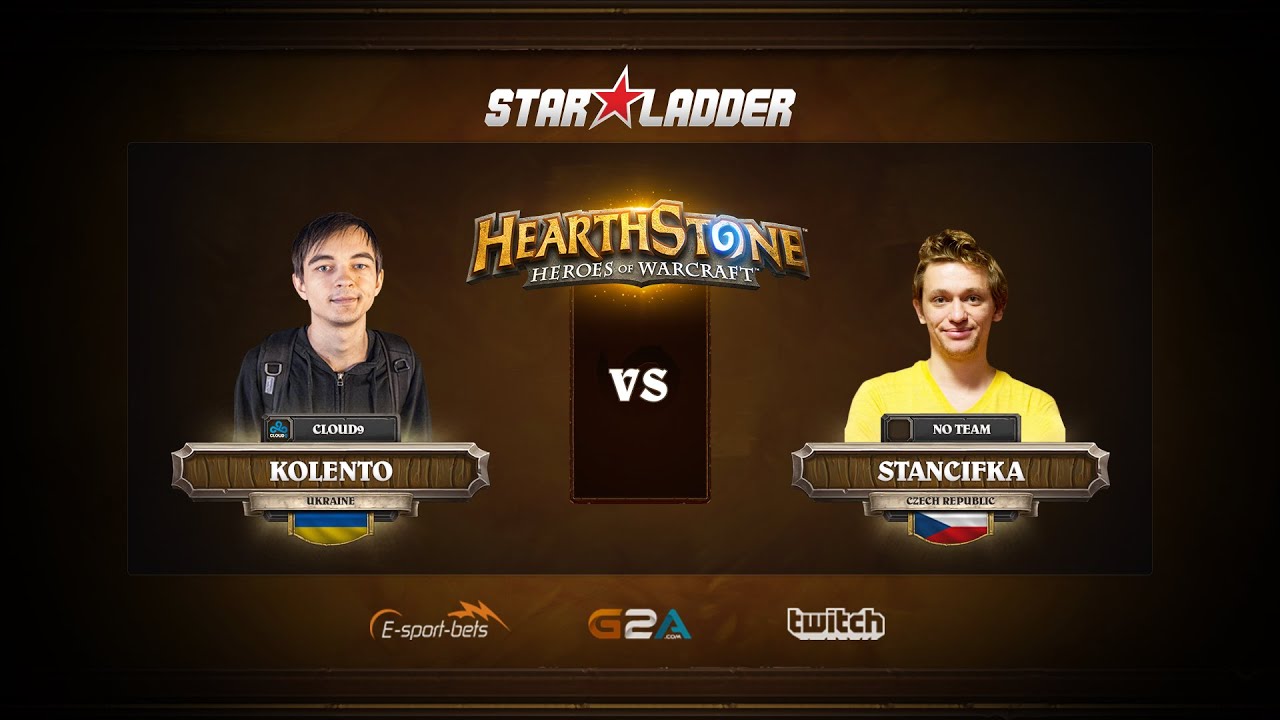 [RU] Kolento vs Stancifka | SLTV Hearthstone Kick-Off Season