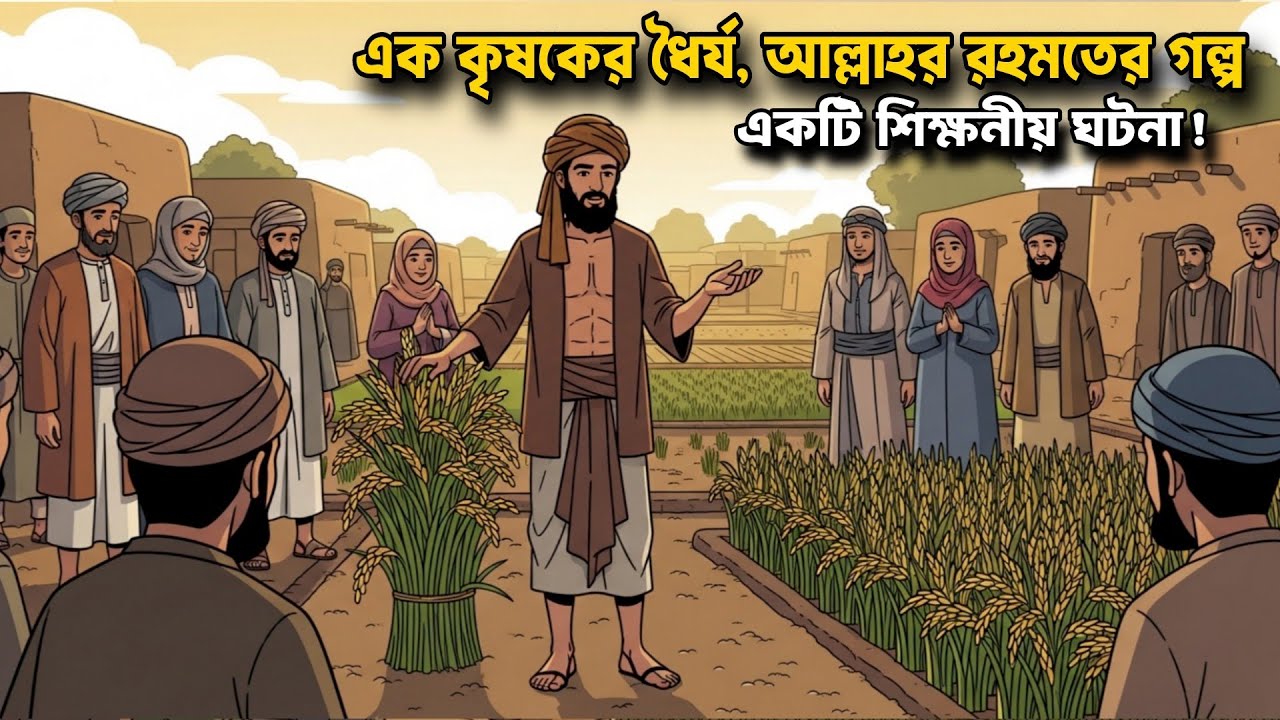 এক কৃষকের ধৈর্য, আল্লাহর রহমতের গল্প | একটি শিক্ষনীয় ঘটনা | Islamic Golpo Boys Bangla