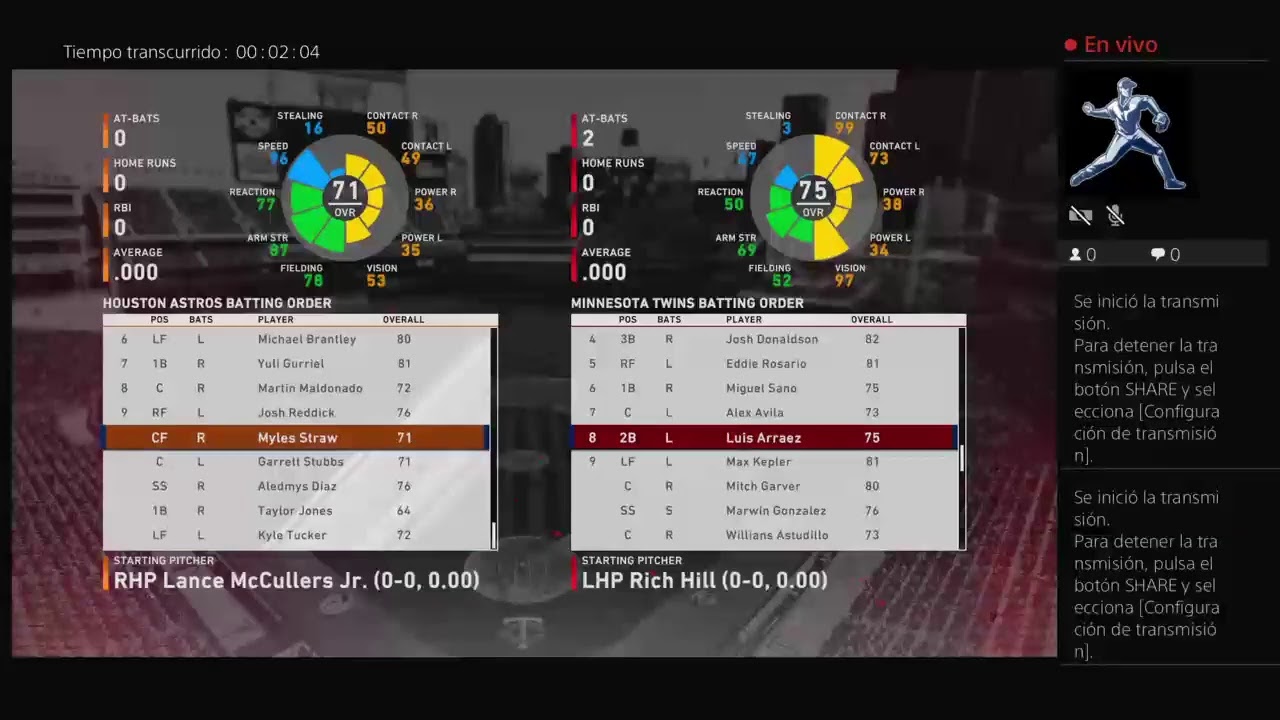 MLB the show wildyn vs Houston