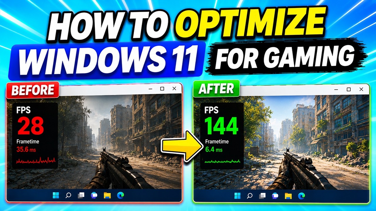 Как оптимизировать Windows 11 для игр