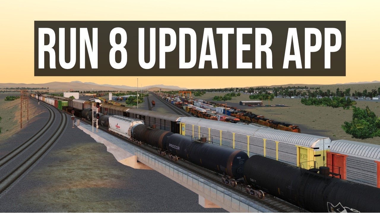 Updater App Installation and Usage Tutorial - Run 8 Train Simulator