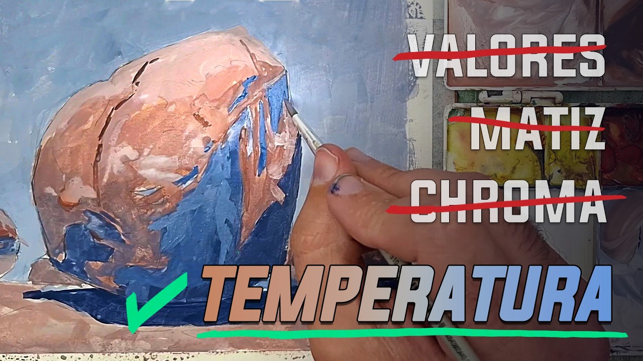 AULÃO de Guache+Aquarela - 🥵 Pintando com Temperatura 🥶