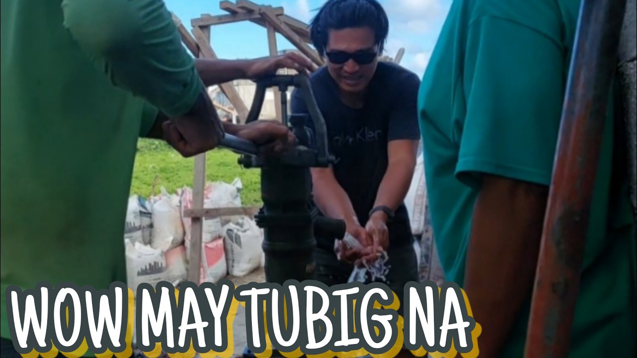 MAY TUBIG NA SA DREAMHOUSE AT ANG LINAW AT WALANG AMOY ANG TUBIG