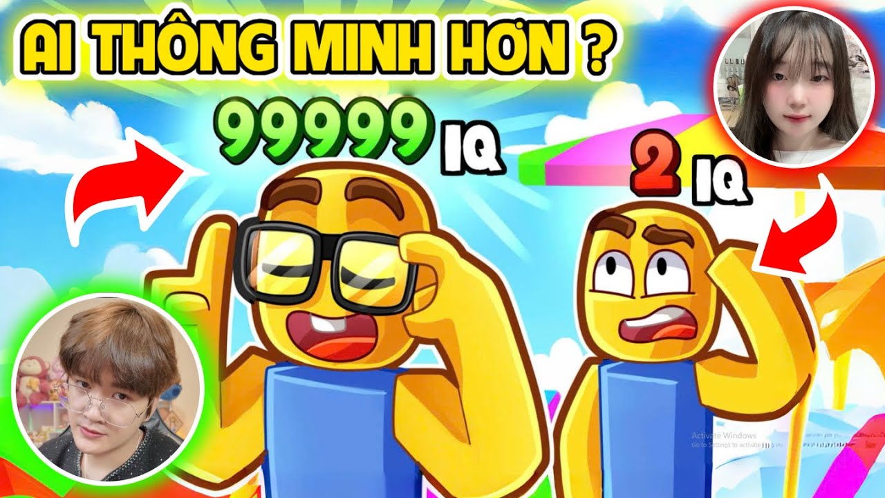 BEDY THỬ THÁCH IQ CÙNG MEO XEM AI SẼ THÔNG MÌNH HƠN | ROBLOX