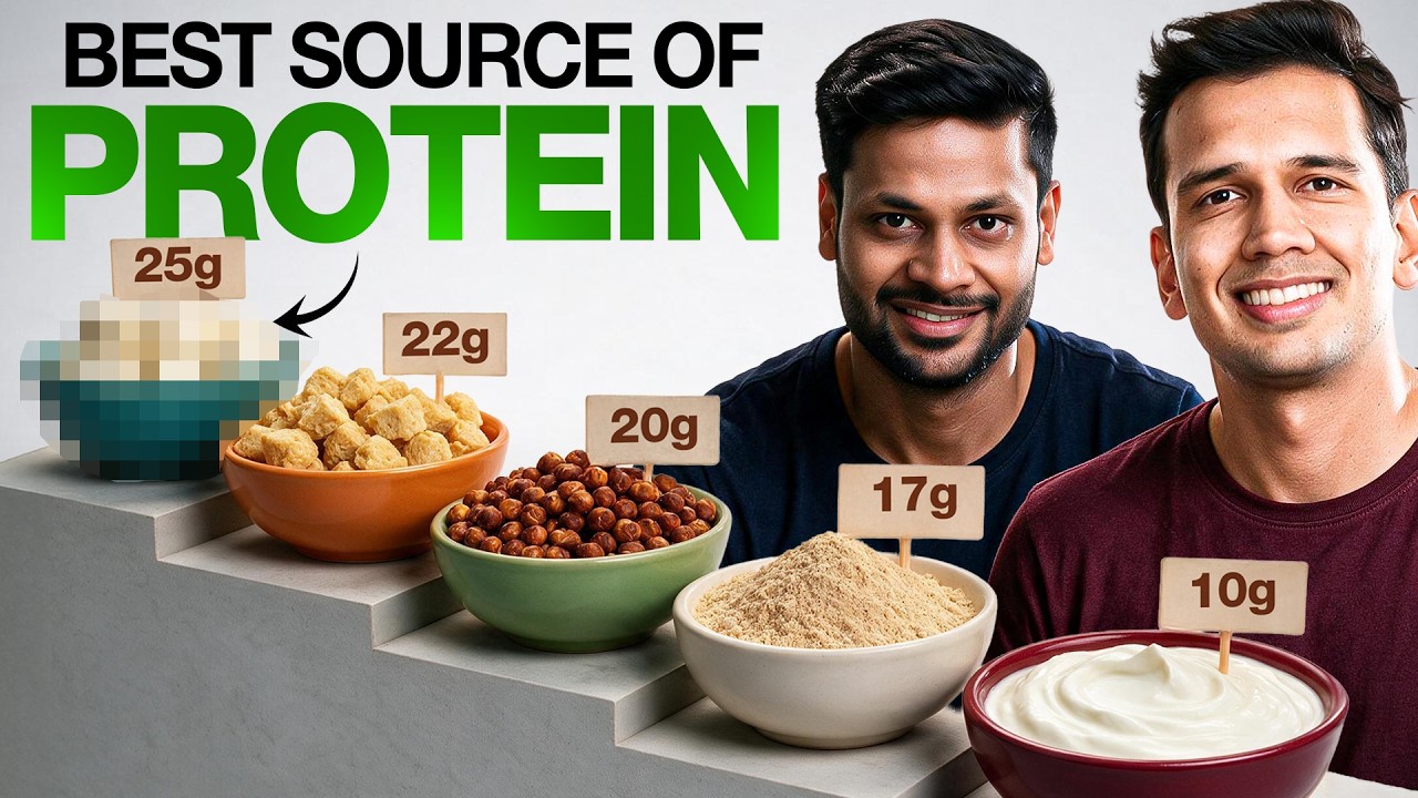 Ranking 15 vegetarian protein sources from WORST to BEST (No protein powder)