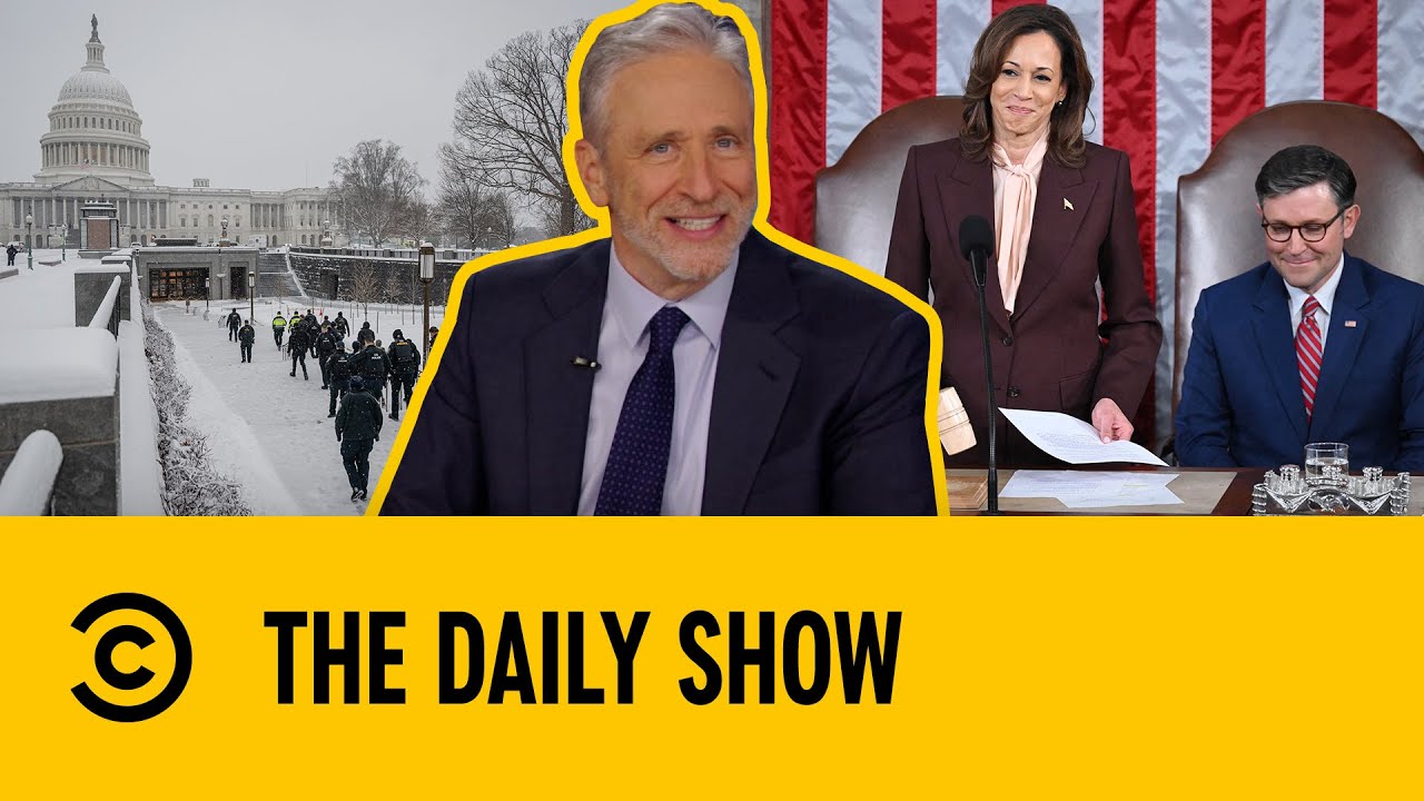 Jon Stewart On Drama At Congress As The Electoral Count Commences | The Daily Show