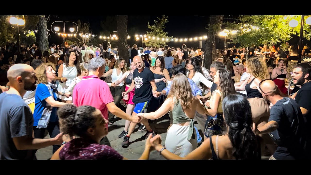 Dancing at the Panigyri/πανηγύρι @ Profitis Ilias | Ikaria/Ικαρία, Greece/Ελλάδα 2025  (4k)