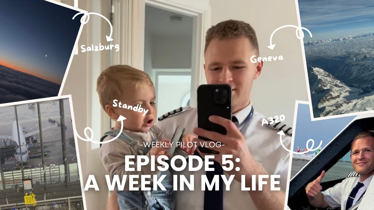Flying, Standby & Real Life | A320 Pilot Week (Salzburg, Turin & Geneva)