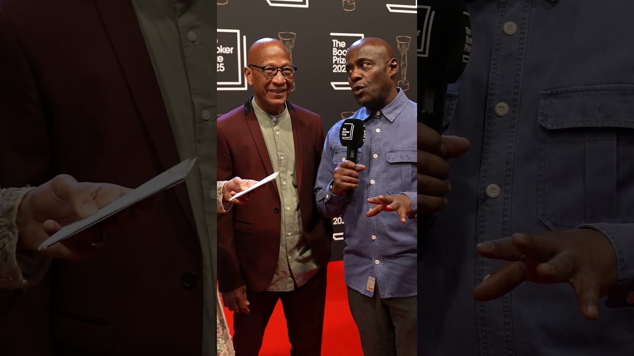 Paterson Joseph on the Booker Prize 2025 red carpet | The Booker Prize