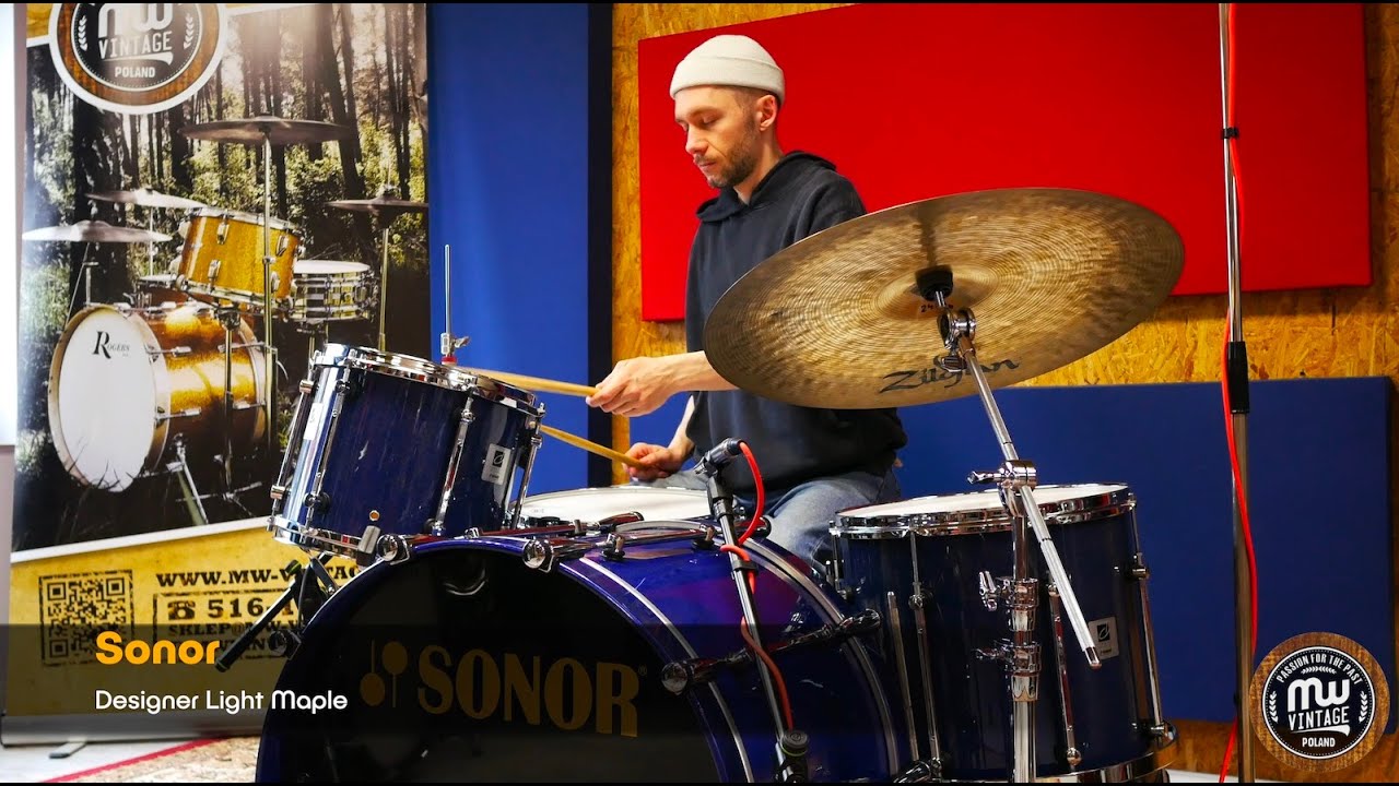 MW-Vintage.pl - Sonor Designer Light Maple 24