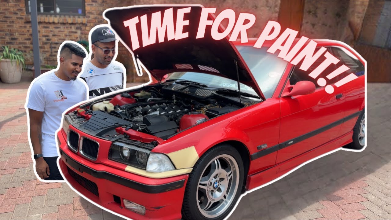 THE BUILD BEGINS!!! E36 M3 OFF TO GET SPRAYED !!!