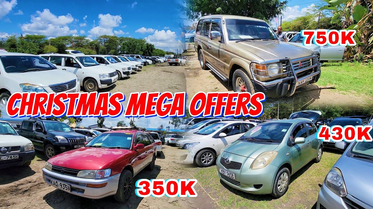 DRIVE AWAY WITH THIS INCREDIBLE CHRISTMAS MEGA OFFERS AT JAMHURI CAR BAZAAR 🚗 🌟🎄 HURRY‼️