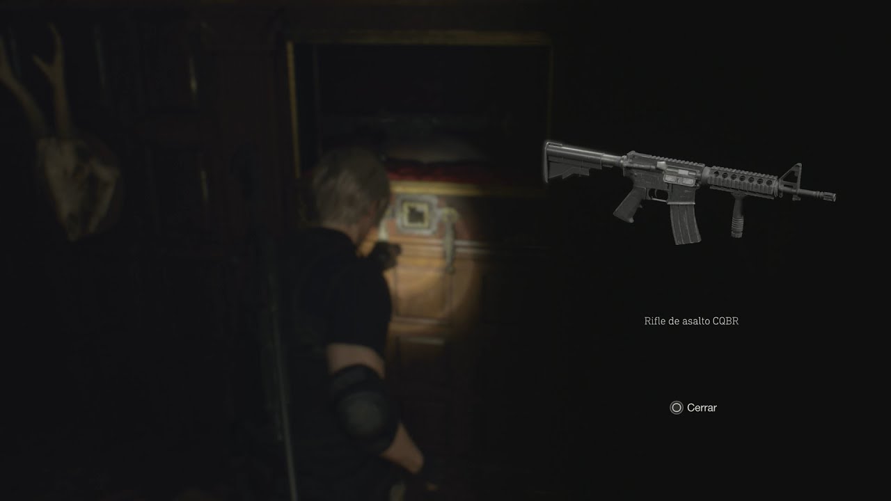 Resident Evil 4 Remake | Conseguir Rifle de asalto CQBR | Biblioteca