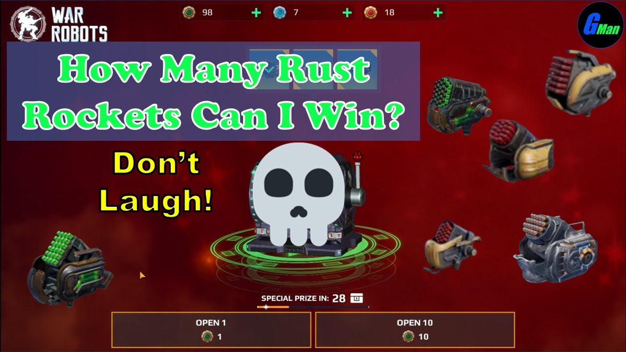How Many Rust Rockets? | WR - War Robots