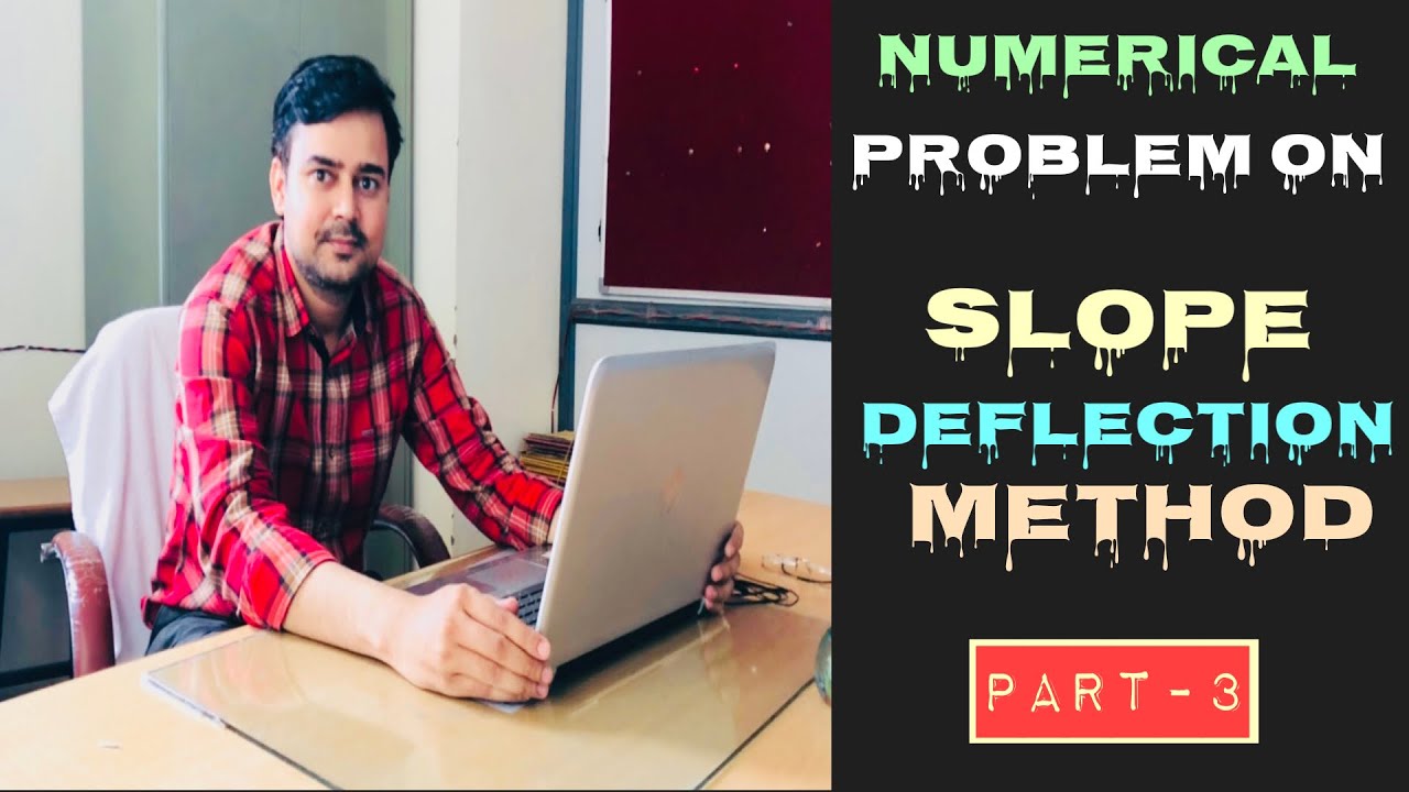 Slope Deflection Method Part-3 | Problem 2 Slope Deflection Method Both Ends Hinged | BMD