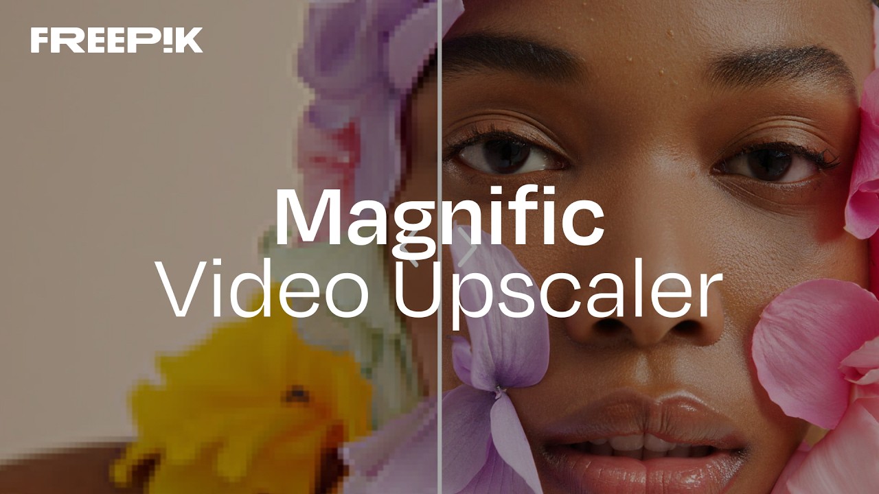 Take your videos to 4K with full control using Magnific AI Video Upscaler