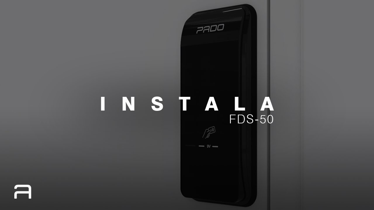 Instalação Fechadura FDS-50 - Pado