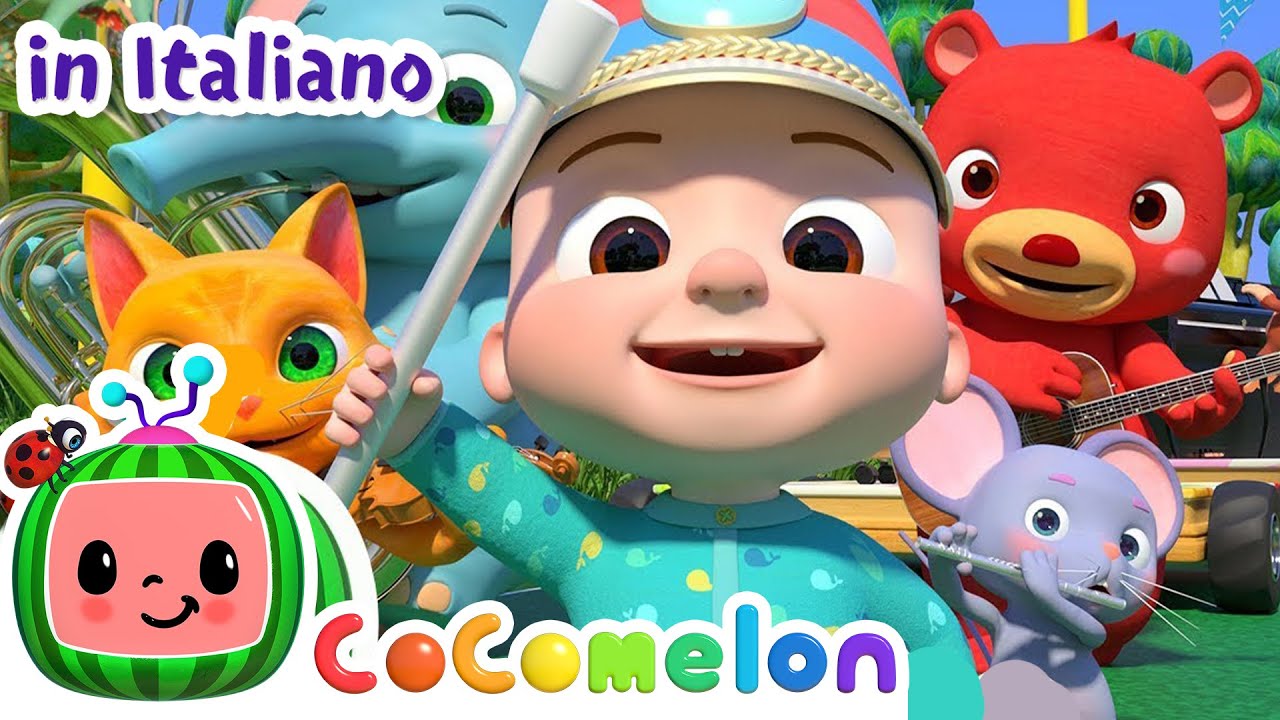 La canzone degli strumenti musicali | CoComelon Italiano - Canzoni per Bambini