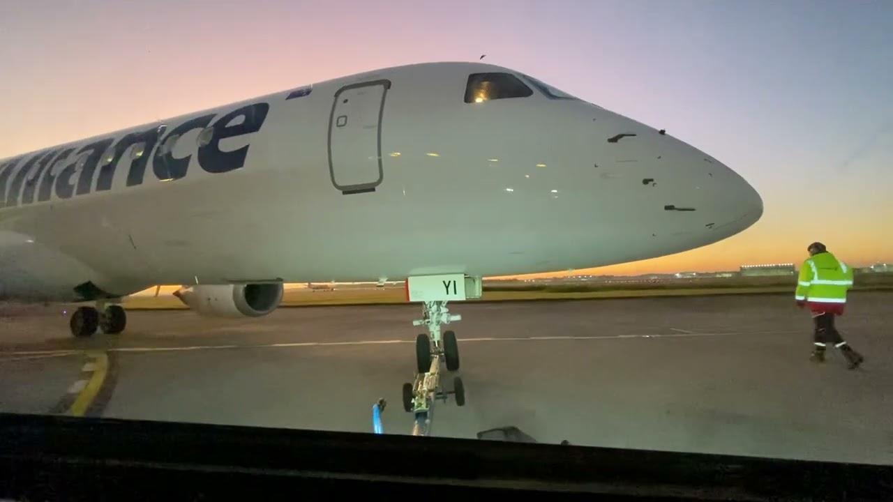 Alliance E190 Pushback