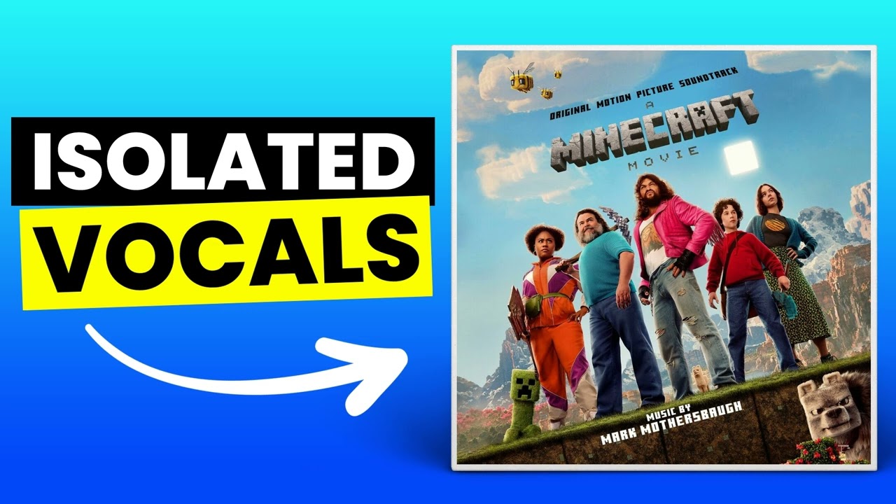 I Feel Alive (from “A Minecraft Movie”) - Jack Black | Only Vocals (Isolated Acapella)