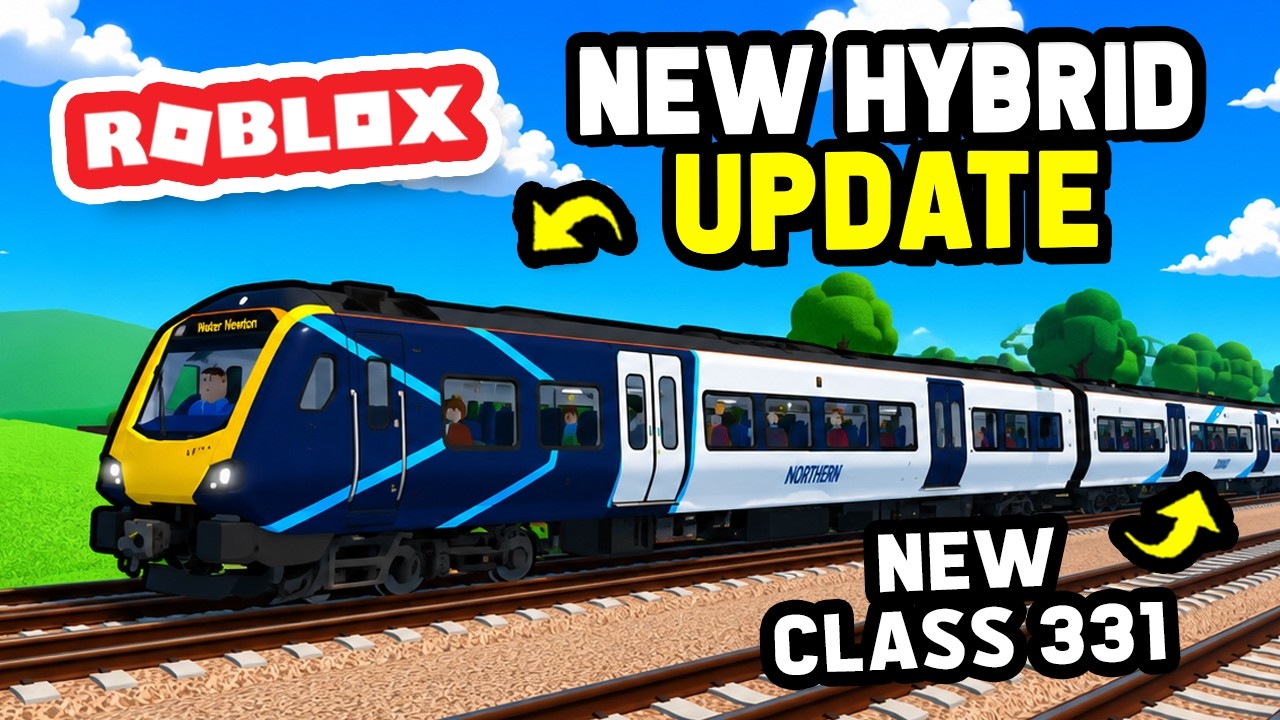 НОВОЕ ГИБРИДНОЕ ОБНОВЛЕНИЕ в Roblox Stepford County Railway