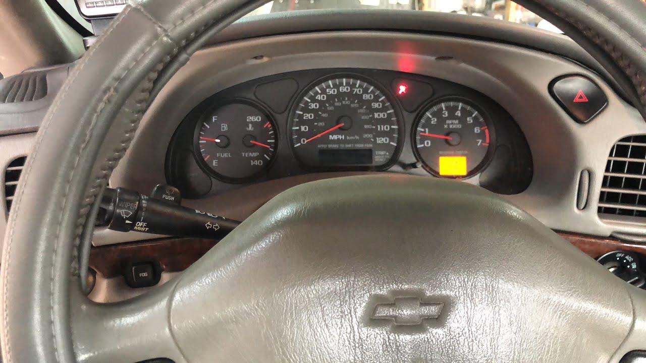 Chevy Impala 2001-2005  Bcm Configuration