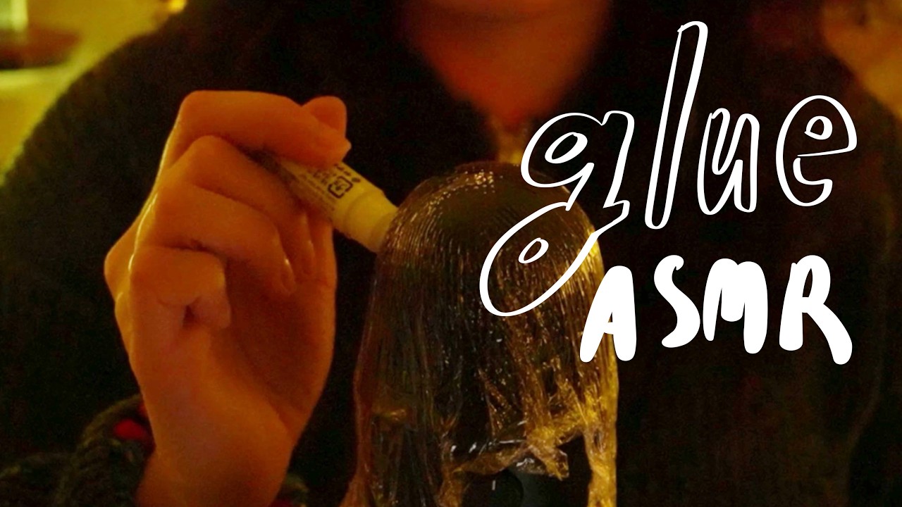 ASMR~ Different Types Of Glue | Relaxing sounds