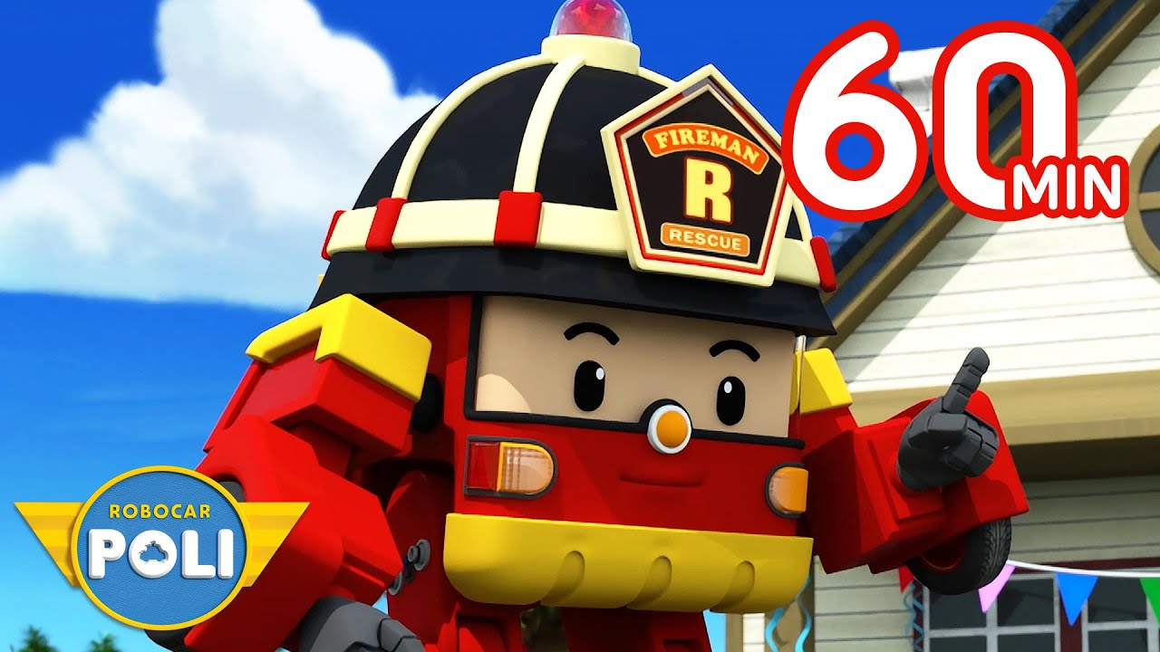 Animé pour les Enfants | Le court-circuit | S1 + Sécurité | Robocar POLI télé