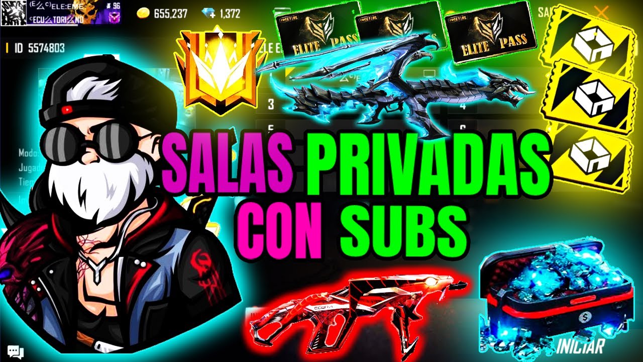 FREE FIRE EN VIVO // LIGA NORTE Y LIGA SUR // SALAS NARRADAS.