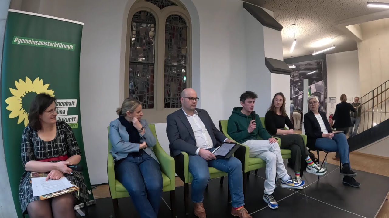 Podiumsdiskussion: „Lass machen: Grüne Politik in Stadt und Land“