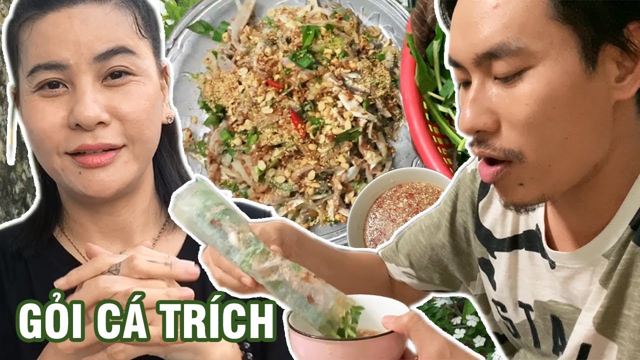 Thích Là Ăn #12 | Cát Phượng, Kiều Minh Tuấn mê Gỏi Cá Trích mẹ làm như điếu đổ #stayhome #withme