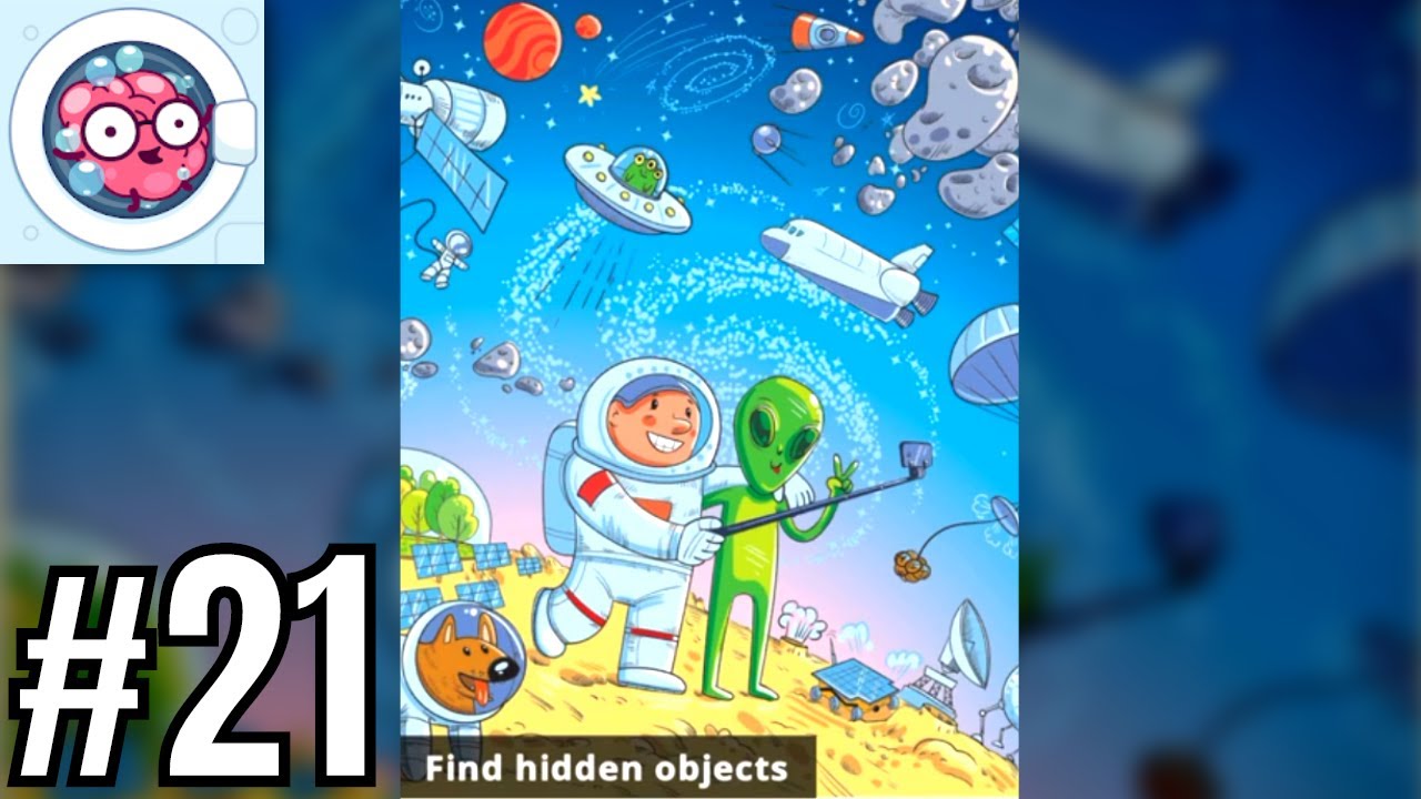 Brain Wash Level 21 - Find hidden objects Gameplay Solution Walkthrough
