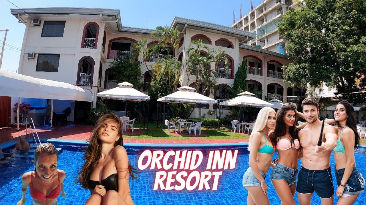ОТЛИЧНЫЙ ОТЕЛЬ в 5 минутах от Уокинг-стрит, курорт Orchid Inn в городе Анджелес. 