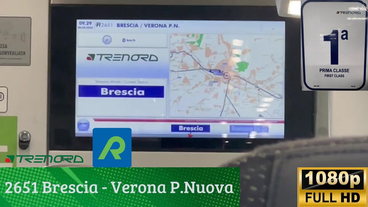 🚉 2651 sulla 🟢 R7 da BRESCIA a VERONA P.NUOVA verso la 🏁
