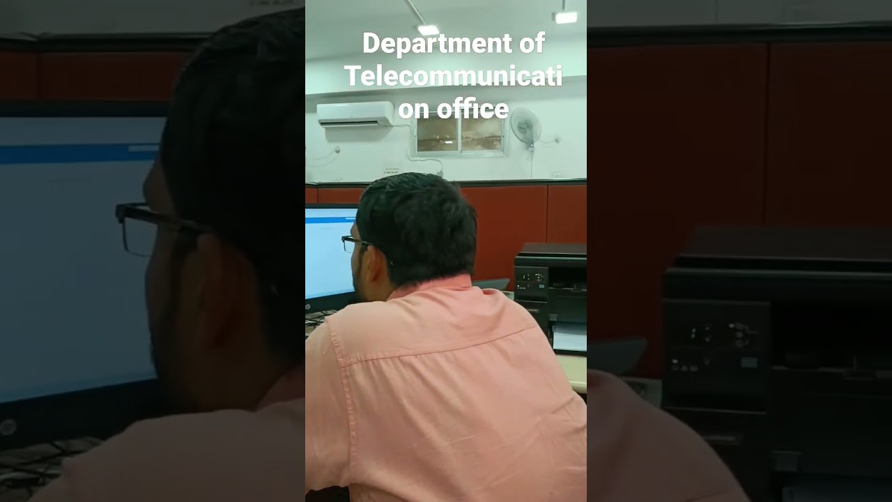 Department of telecommunication  Government of India, My office ,CHSL2020