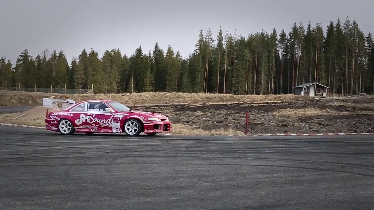 Kaukonen Drift team@Lapua 15.4.2017 first test