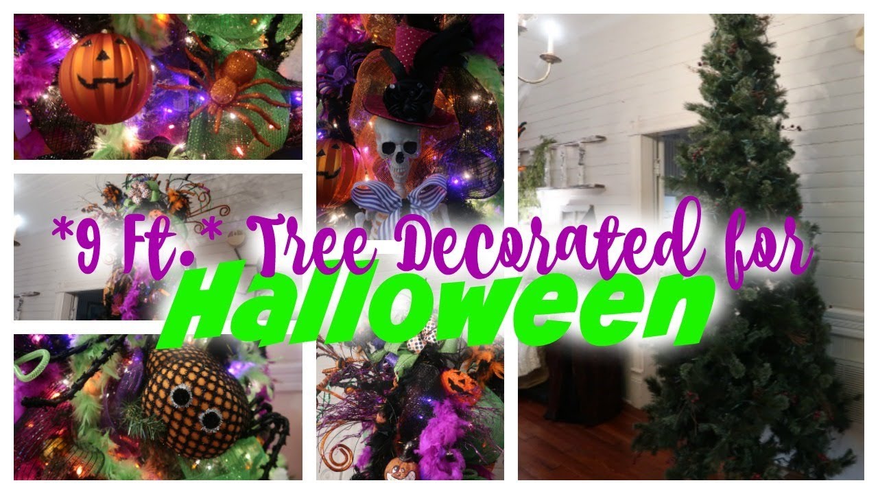**HUGE ** HALLOWEEN TREE || MY FEATHERED NEST