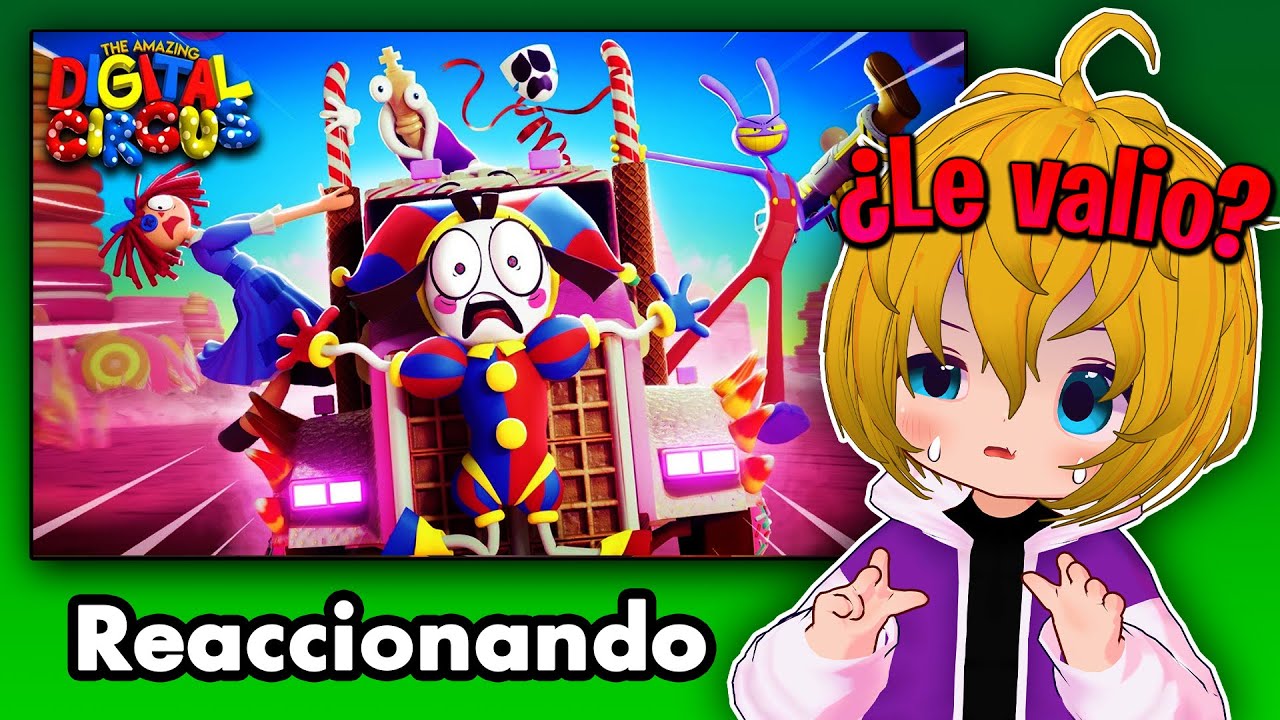 🟣 Millyo 🟣 Reacciona THE AMAZING DIGITAL CIRCUS - Ep 2: Candy Carrier Chaos!