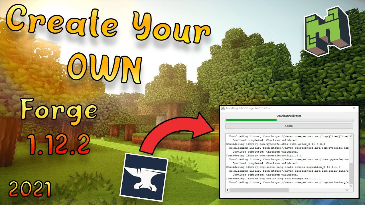 Как создать сервер Minecraft 1.12.2 Forge (2021) Подробный урок!!!
