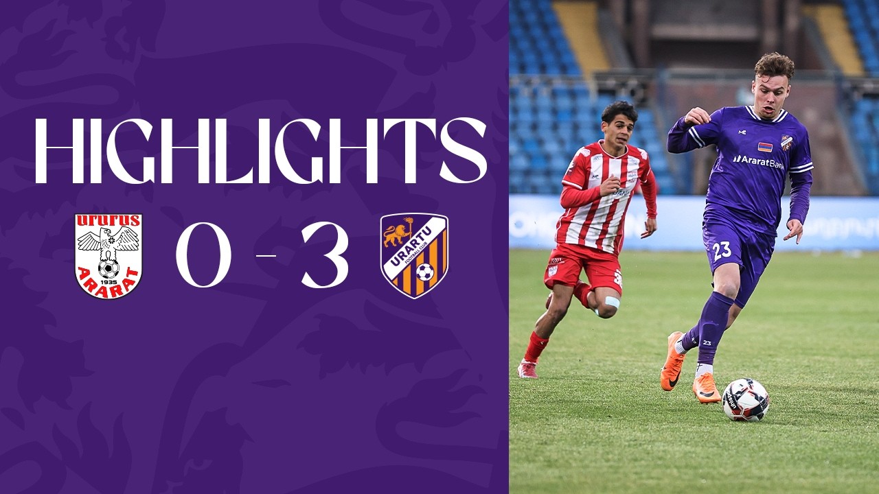 Armenian Cup, Quarter-final first match | FC Ararat - Urartu FC 0-3 | HIGHLIGHTS