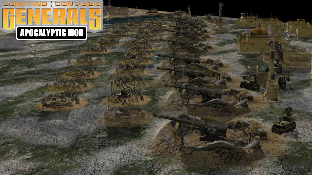 GLA STEALTH VS GLA TOXIN! C&C Generals Zero Hour Apocalyptic 2.2