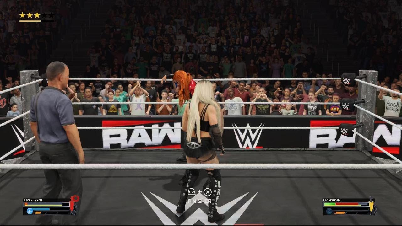 Liv Morgan VS Becky Lynch (WWE2K25 Week Thirty Nine Of Universe Mode)